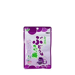 ぶどう味カリカリ梅 種ぬき