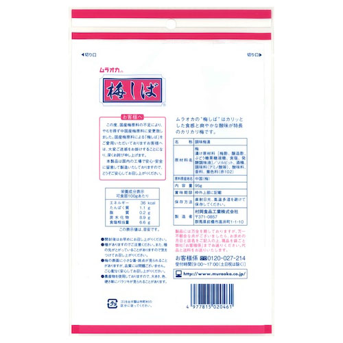 パッケージ裏面