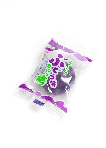 ぶどう味 カリカリ梅 (1粒×20入) 個包装
